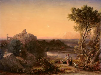 Papigno on the Nar Below the Falls of the Terni, 1839